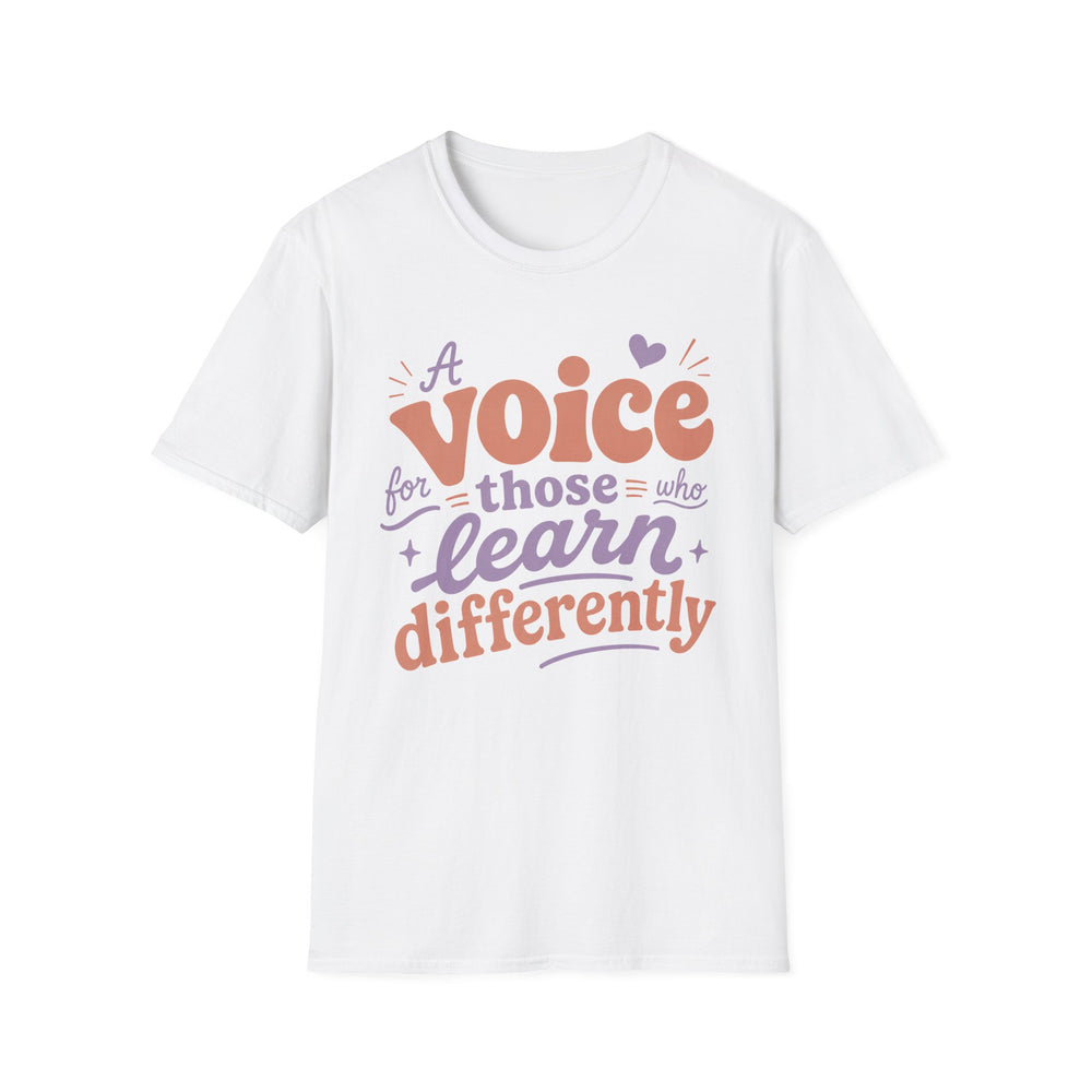 Copy of T-Shirt — “A Voice for Truth Who Learns Humility” Minimal Abstract Sunset Design
